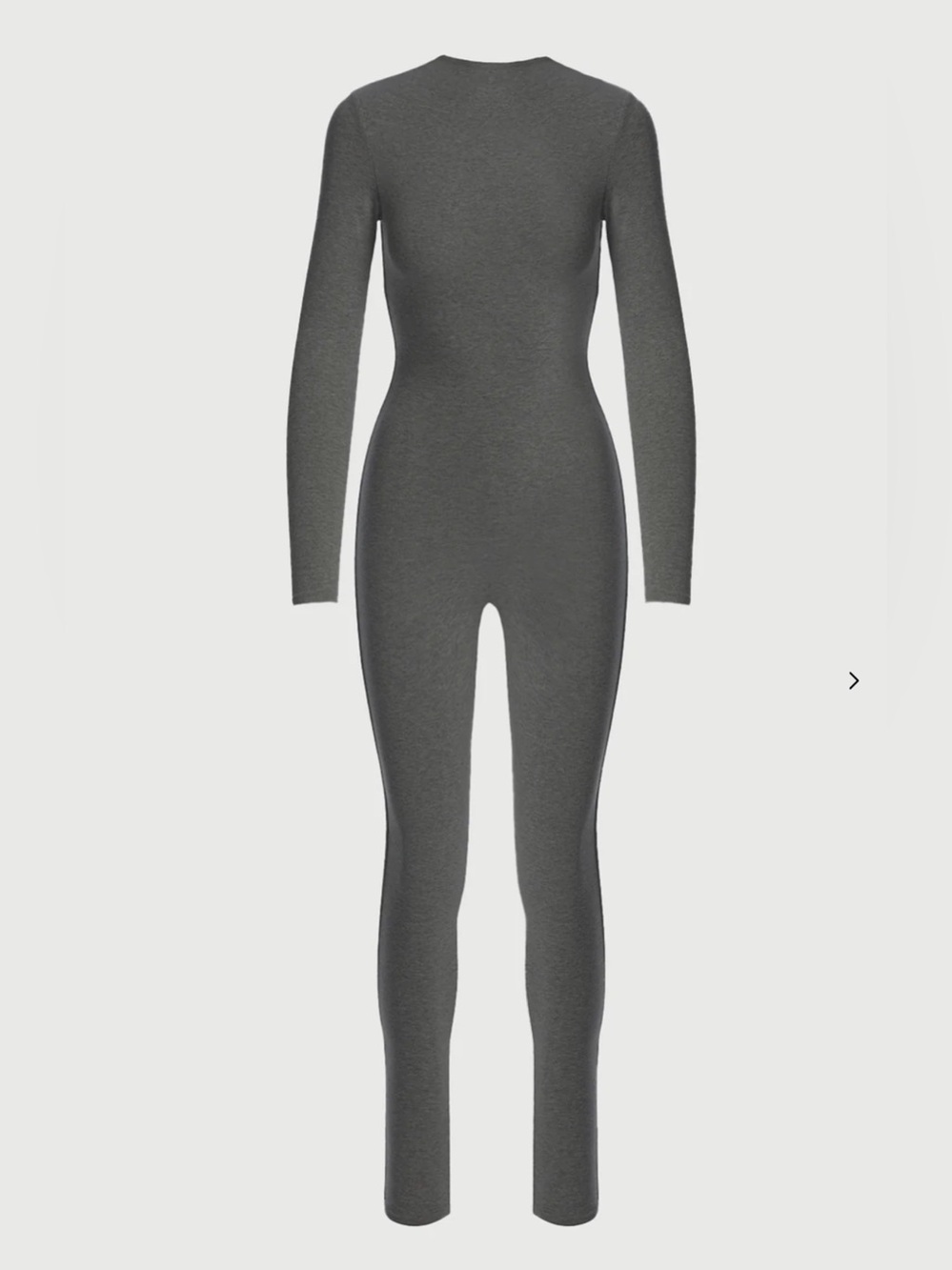 Naked Wardrobe Sculpt Jumpsuit Charcoal Grey
